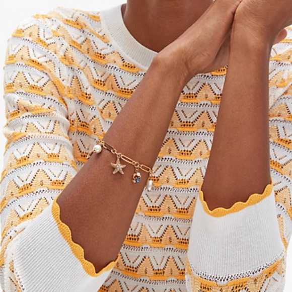 ♠️Kate Spade New York Sea Star Charm Bracelet - Picture 2 of 11